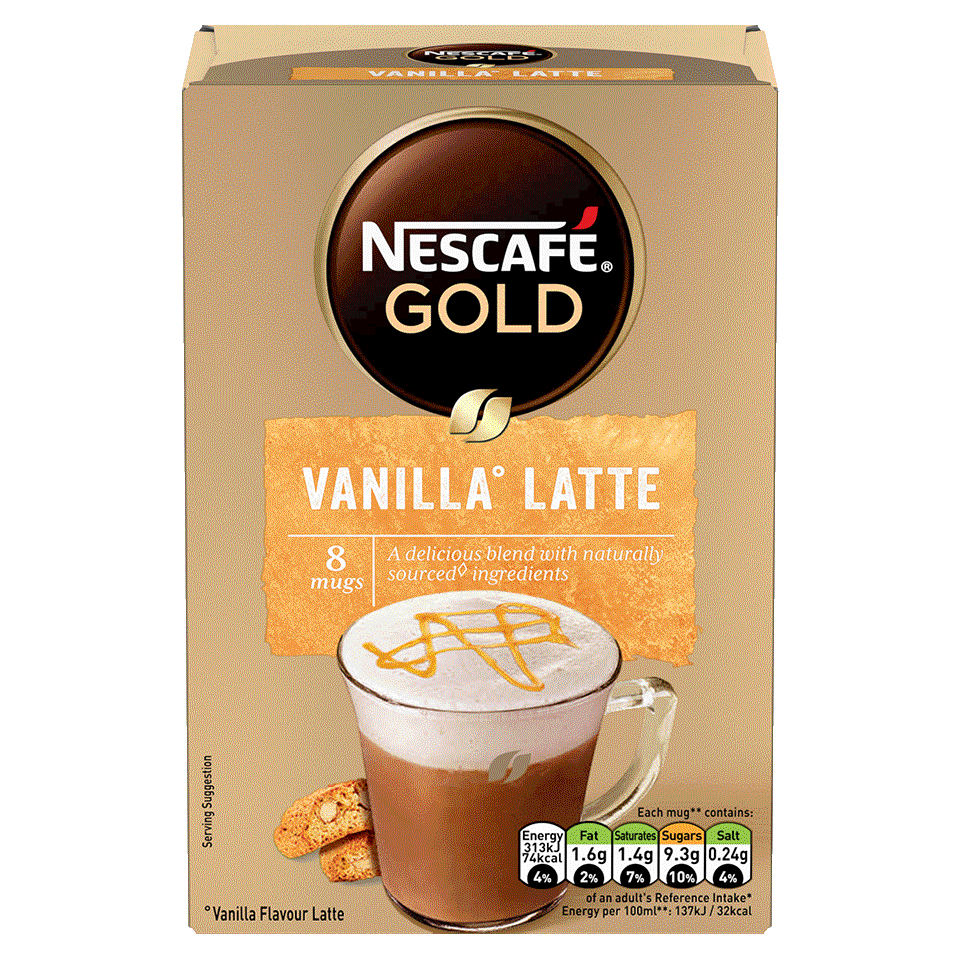 Nescaf gold vanilla latte nescaf uk ie